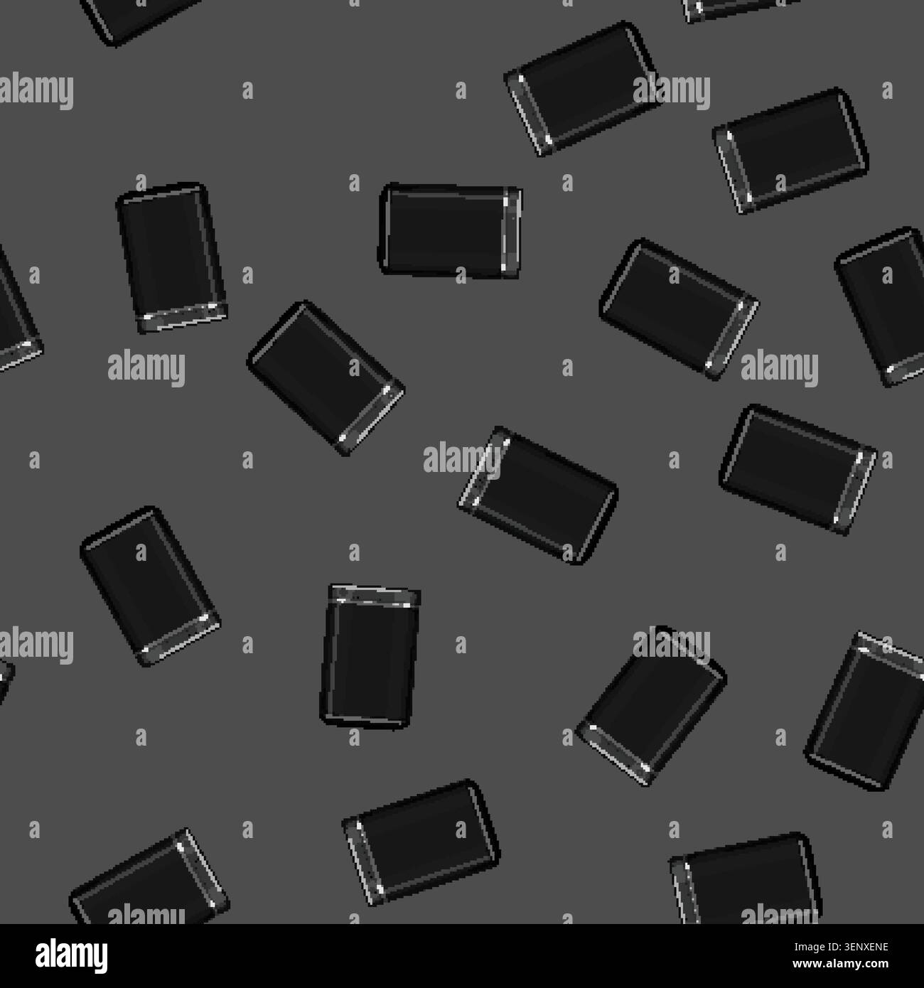 seamless pattern device smart speaker cartoon. device smart speaker sign vector Stock Vector