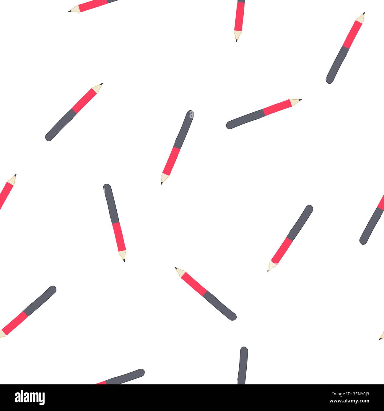 pattern digital interactive whiteboard pen cartoon. writing display, tool device, screen software digital interactive whiteboard pen sign. seamless sy Stock Vector