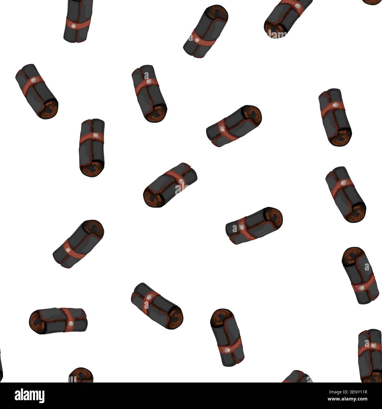 pattern box pencil case cartoon. box pencil case sign vector Stock Vector