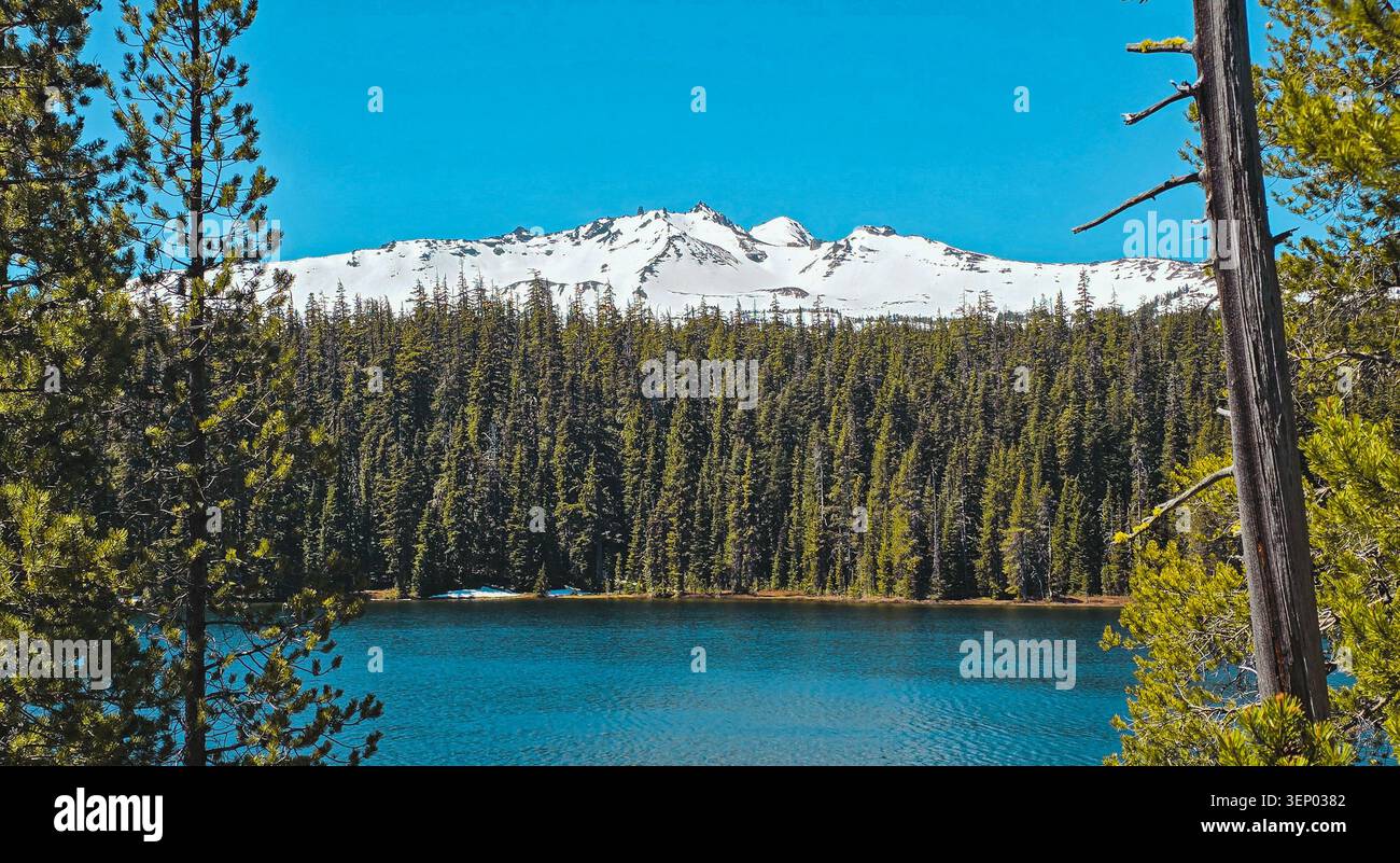 Panoramic view pristine alpine hi-res stock photography and images - Alamy