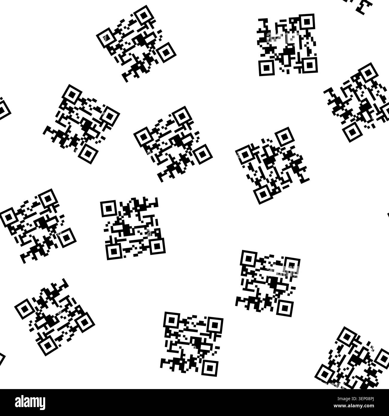 pattern knobs qr code label cartoon. dials switches, buttons meters, indicators gauges knobs qr code label sign vector Stock Vector