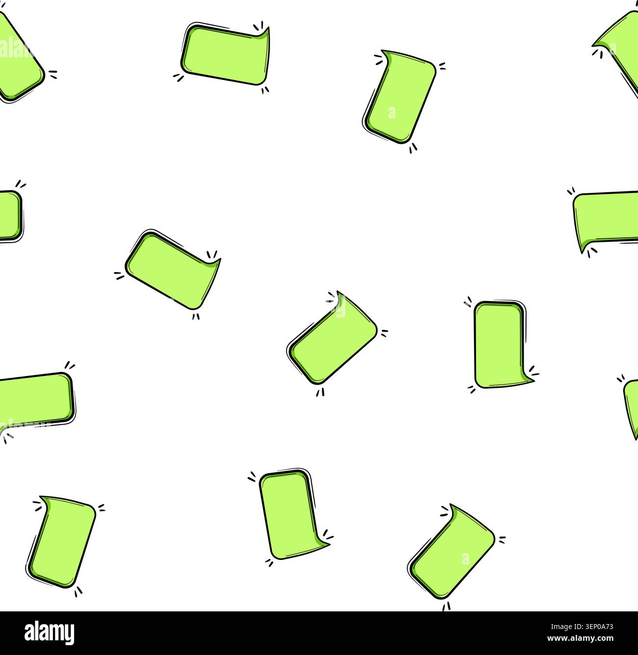 pattern whisper comic speech bubble cartoon. thought exclamation, question strip, graphic novel whisper comic speech bubble sign vector Stock Vector