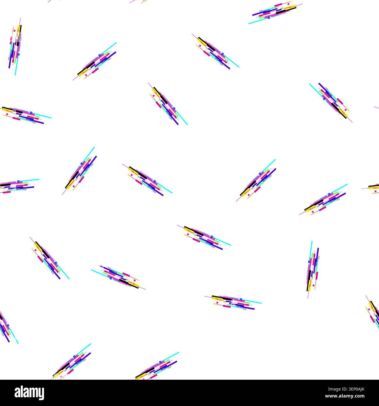 pattern anomaly glitch error cartoon. disruption flaw, issue defect, problem breakdown anomaly glitch error sign vector Stock Vector
