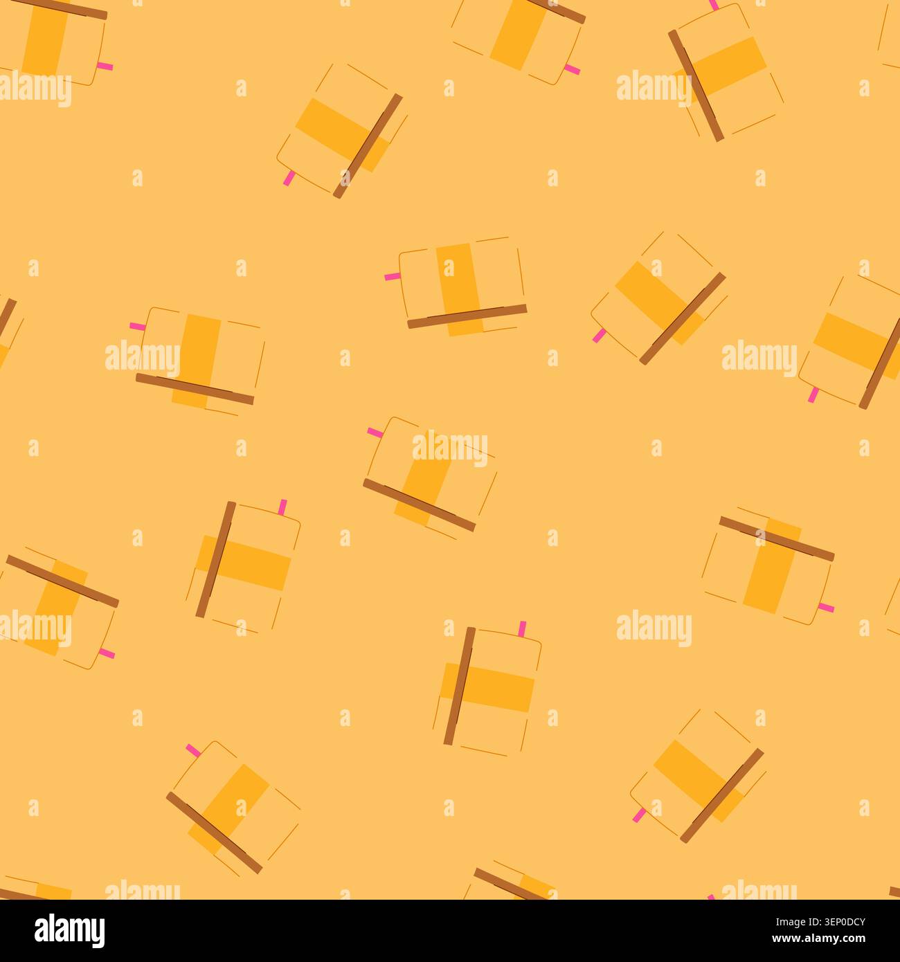 pattern sheet notebook cartoon. template notebook, cover binder, empty realistic sheet notebook sign. seamless vector illustration Stock Vector