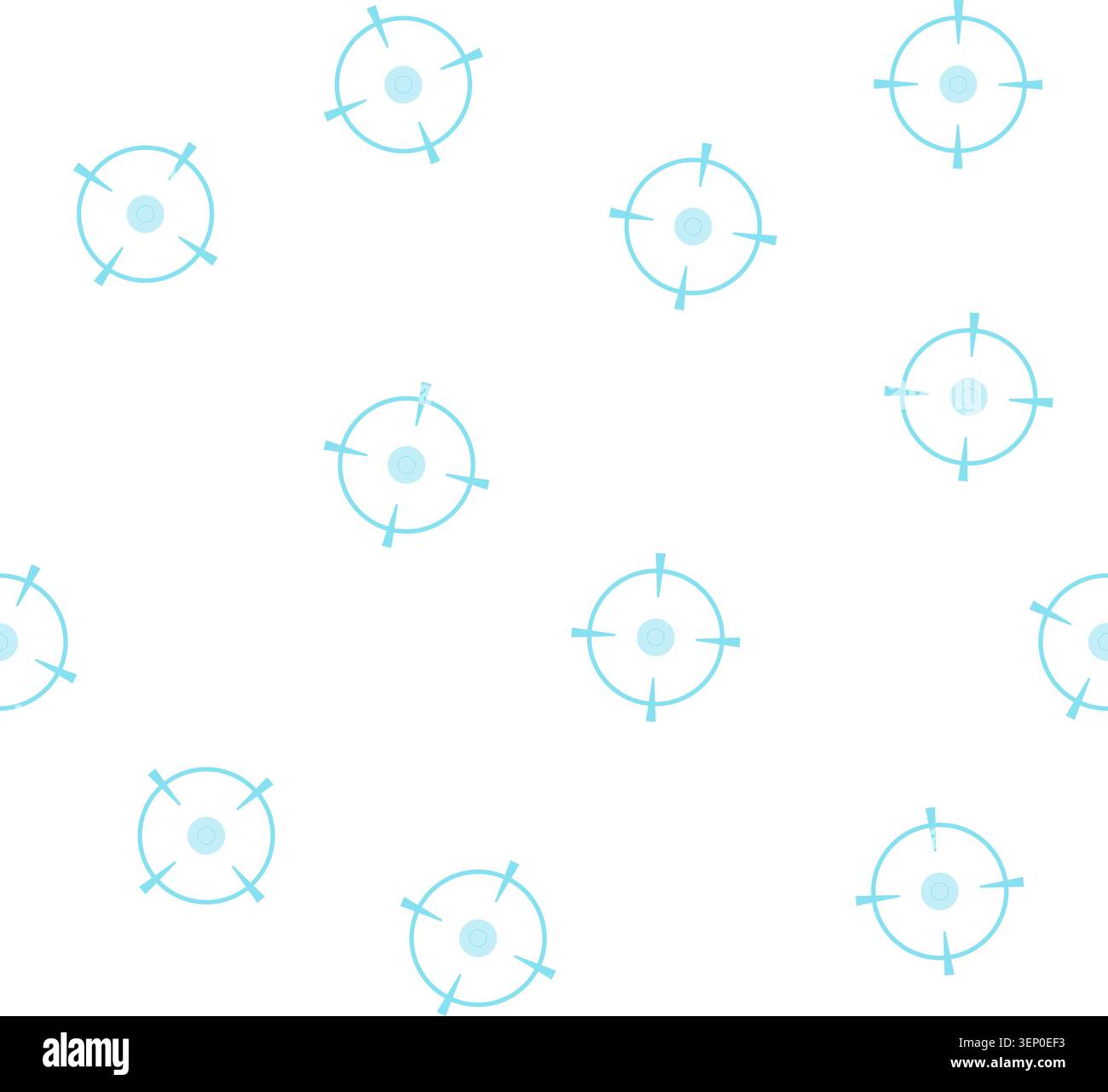 pattern interface futuristic aim cartoon. circle gun, data virtual, focus future interface futuristic aim sign vector Stock Vector