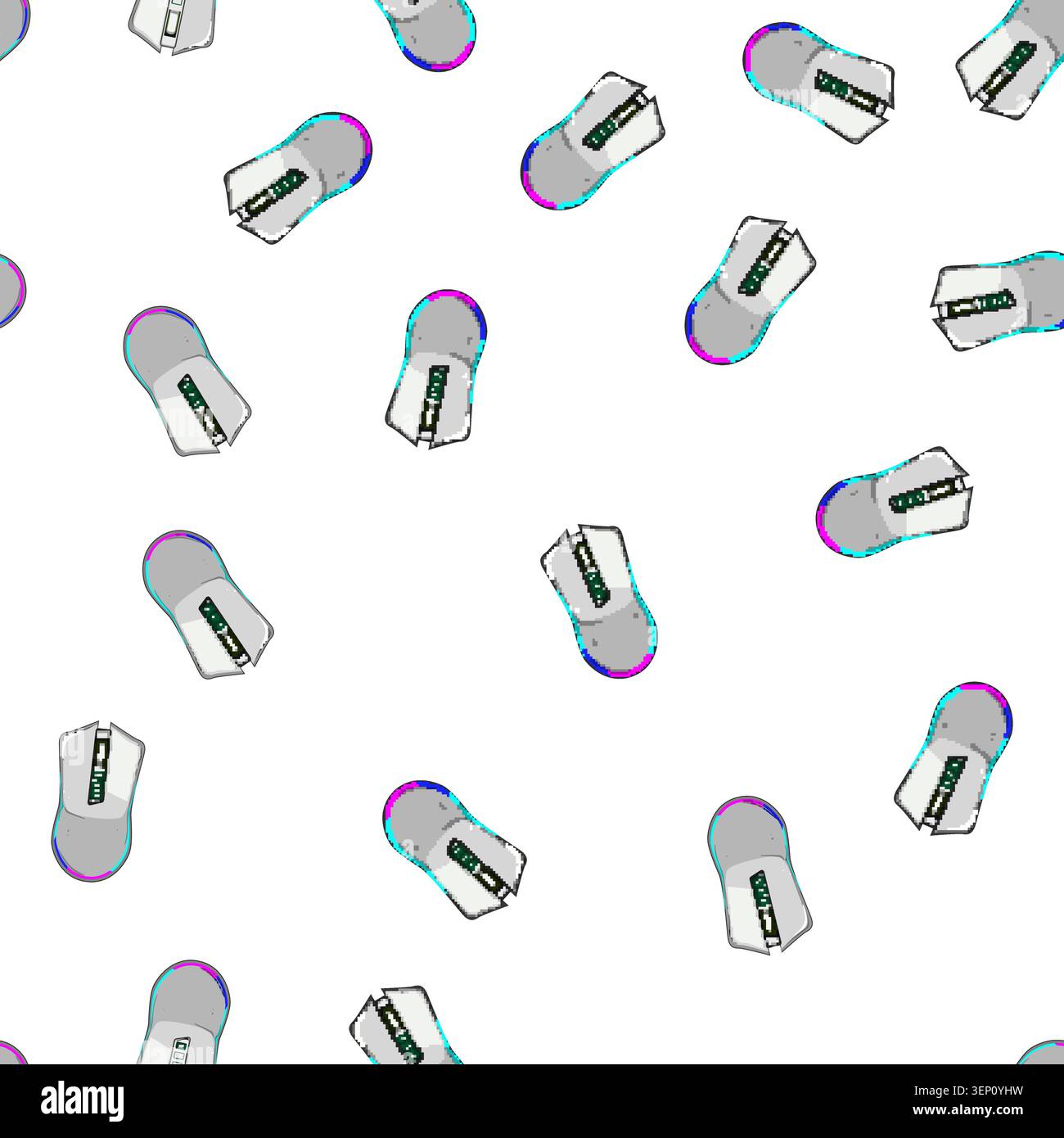 pattern r game mouse cartoon. pc keyboard, computer accessories, video pixel r game mouse sign vector Stock Vector