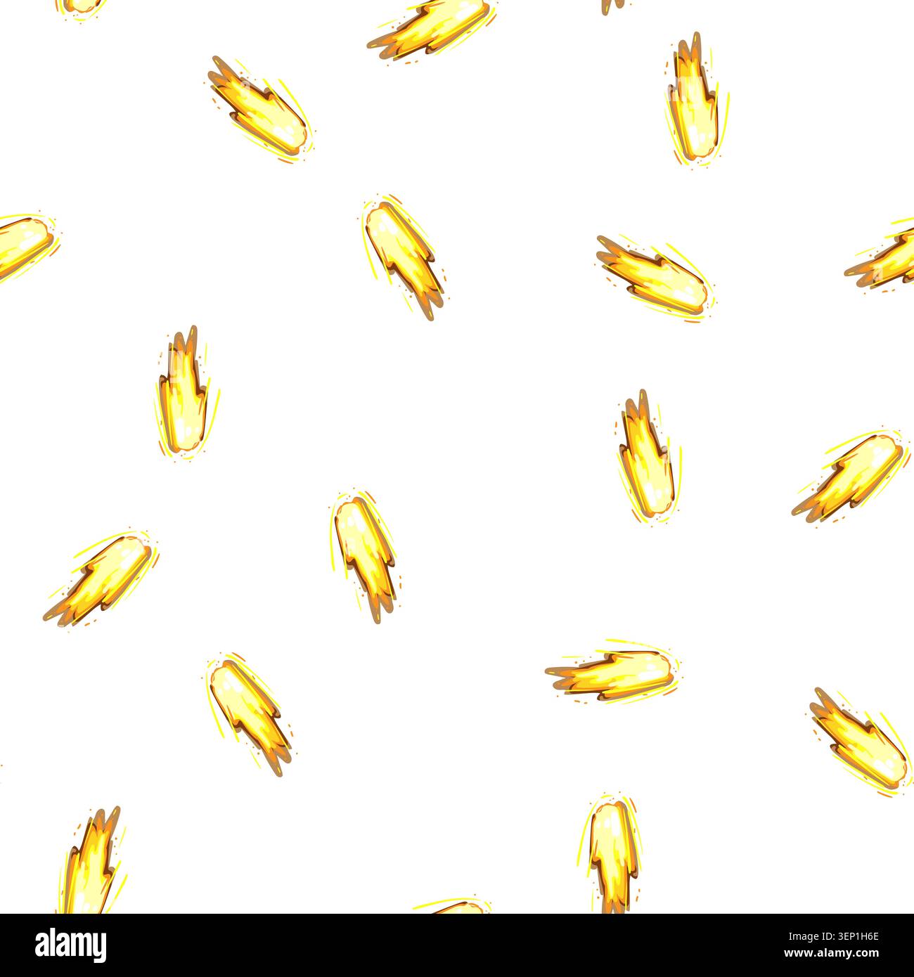 pattern bullet gun flash cartoon. muzzle smoke, effect explosion, bomb fire bullet gun flash sign vector Stock Vector