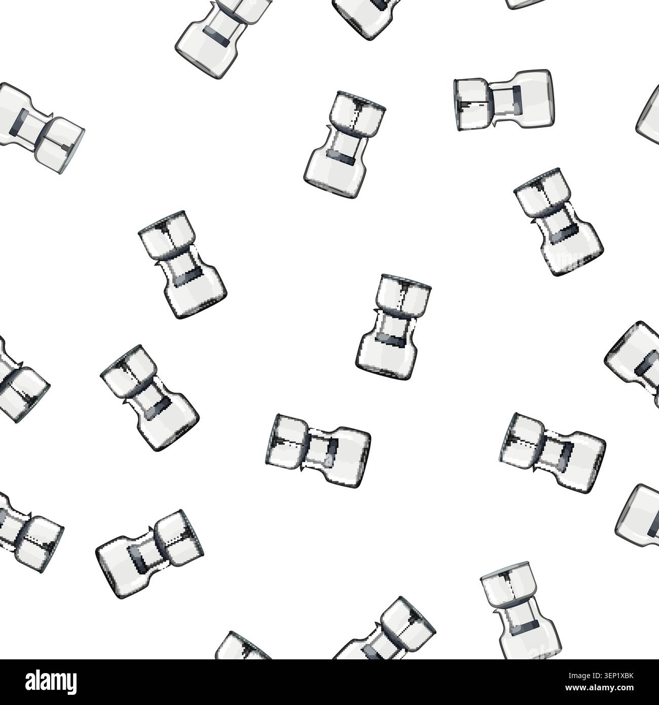 pattern cup ice drip coffee cartoon. cup ice drip coffee sign vector Stock Vector