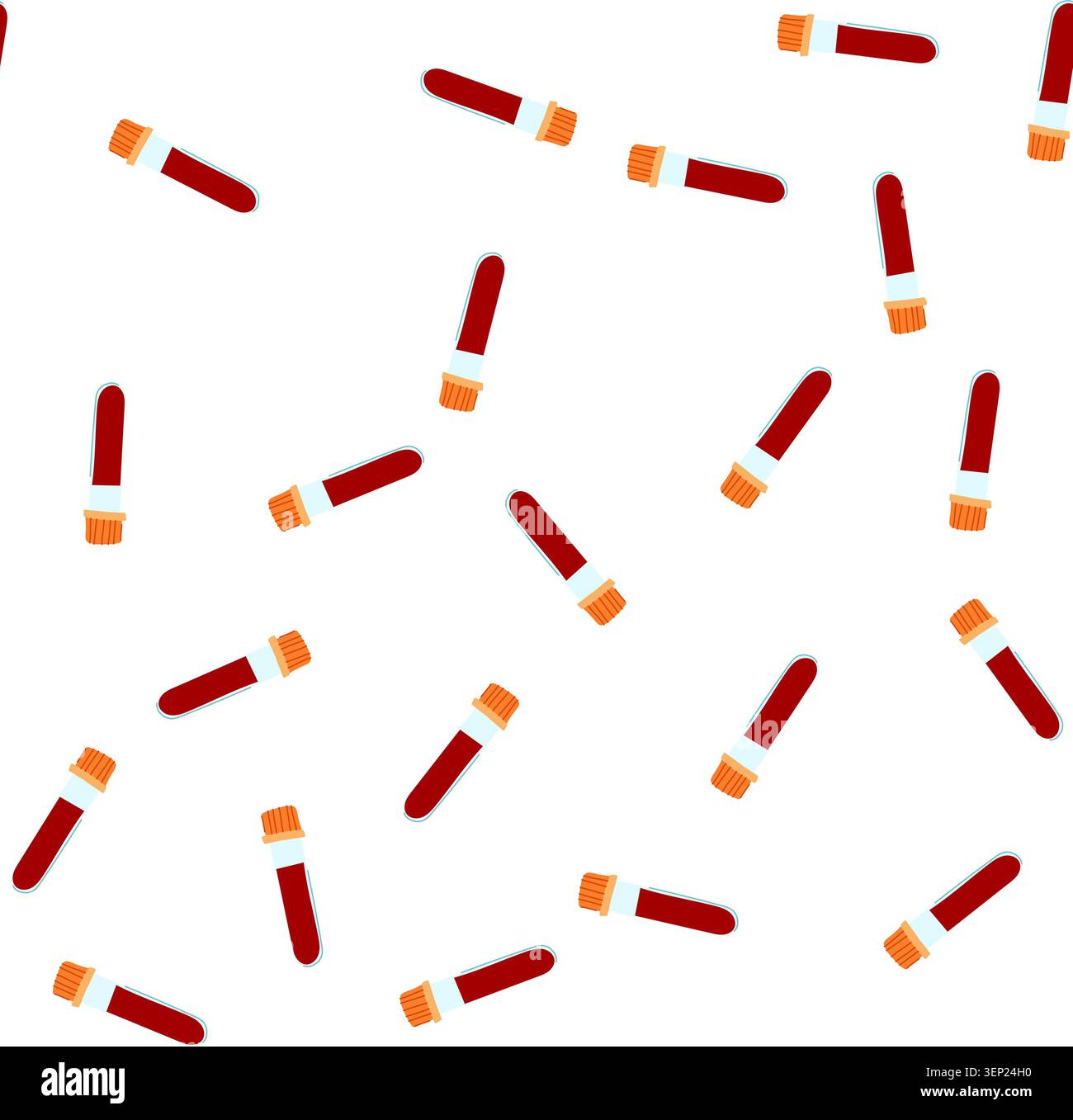 Vial Pattern pattern centrifuge blood test vial cartoon. needle venipuncture ...