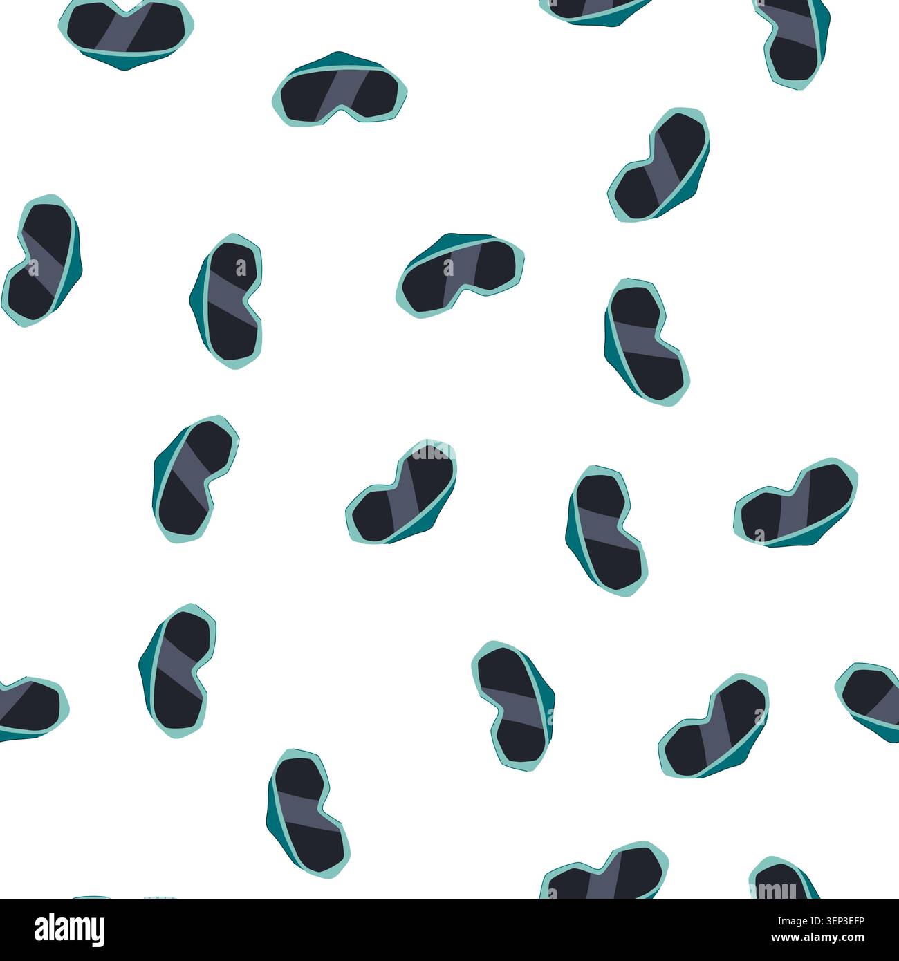 pattern immersive augmented reality ar glasses cartoon. display smt, interactive digital, experience future immersive augmented reality ar glasses sig Stock Vector