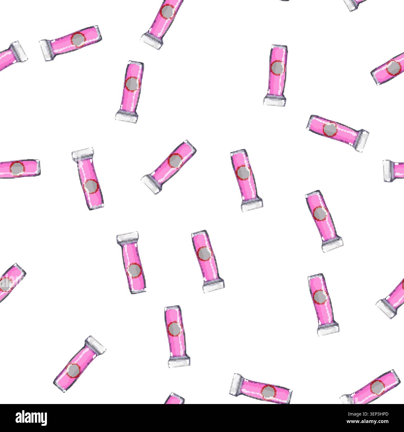 pattern soft cotton pad cartoon. soft cotton pad sign vector Stock Vector