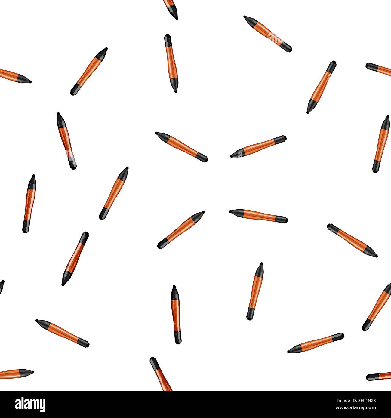 pattern technology interactive whiteboard pen cartoon. education teaching, learning digital, writing display technology interactive whiteboard pen sig Stock Vector
