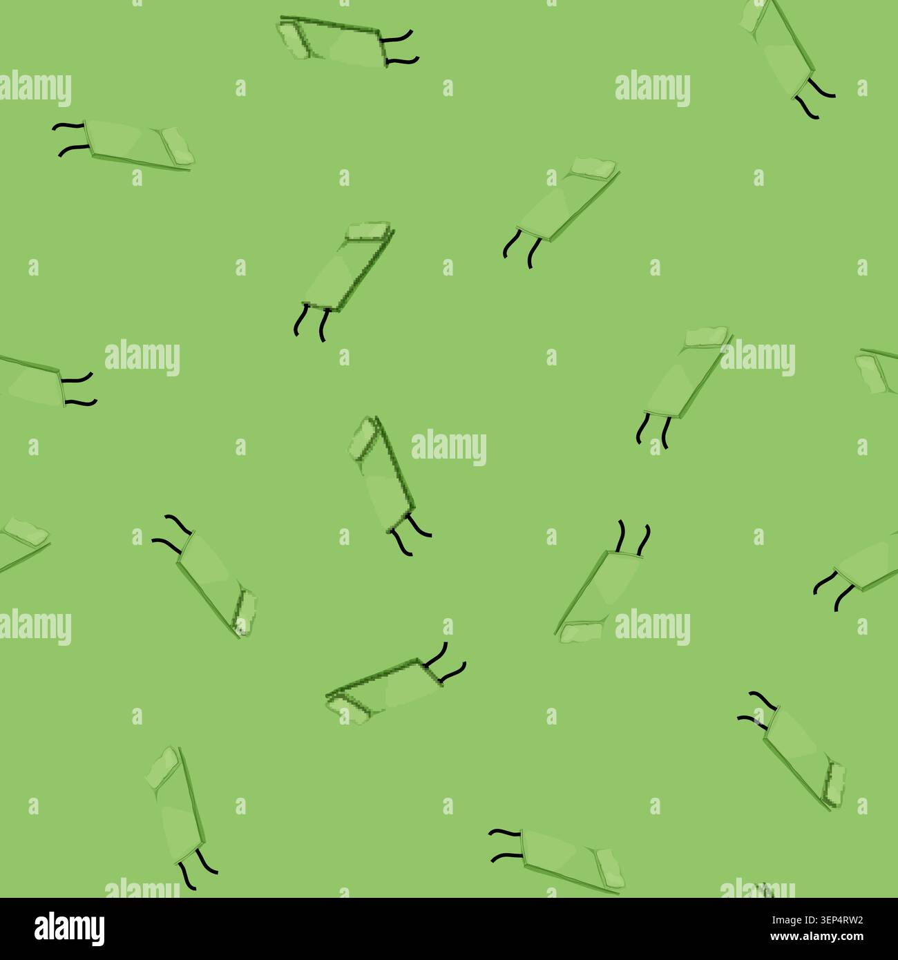 seamless pattern rubber camp mat cartoon. rubber camp mat sign vector Stock Vector