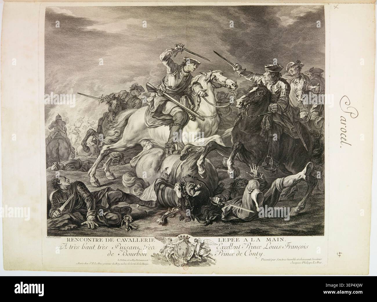 Field Rococo French cavalry rococo era depiction hi-res stock photography and images ...