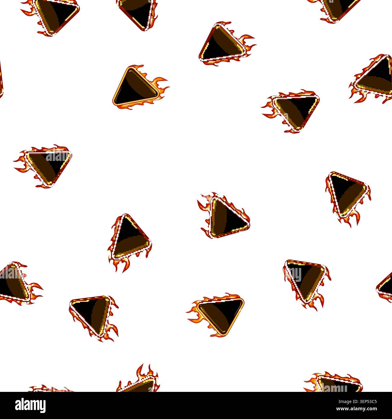 pattern interface fire game button cartoon. ui space, gui menu, kit play interface fire game button sign vector Stock Vector