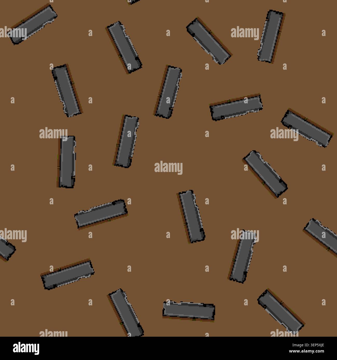seamless pattern chip desktop memory cartoon. service computer, pc ram chip desktop memory sign vector Stock Vector