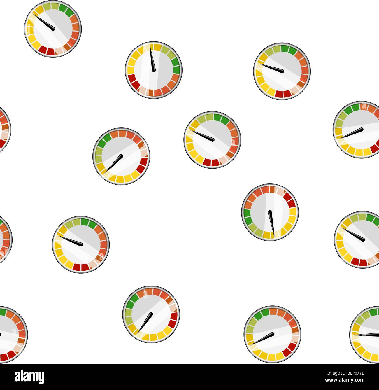 pattern instrument speedometer cartoon. cluster calibration, accuracy sensor, digital analog instrument speedometer sign vector Stock Vector