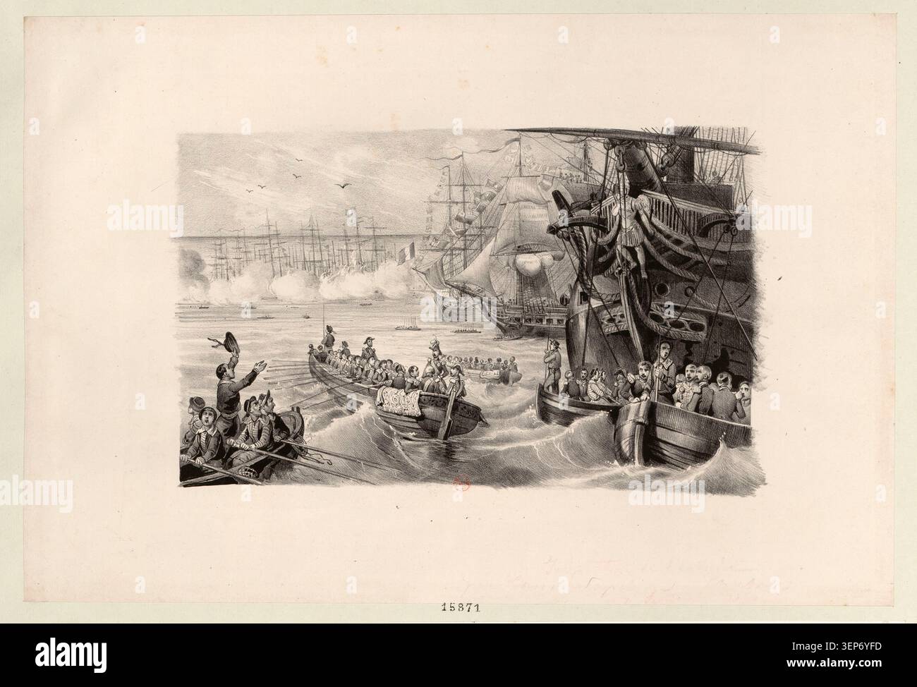 France 1850 navy hi-res stock photography and images - Alamy