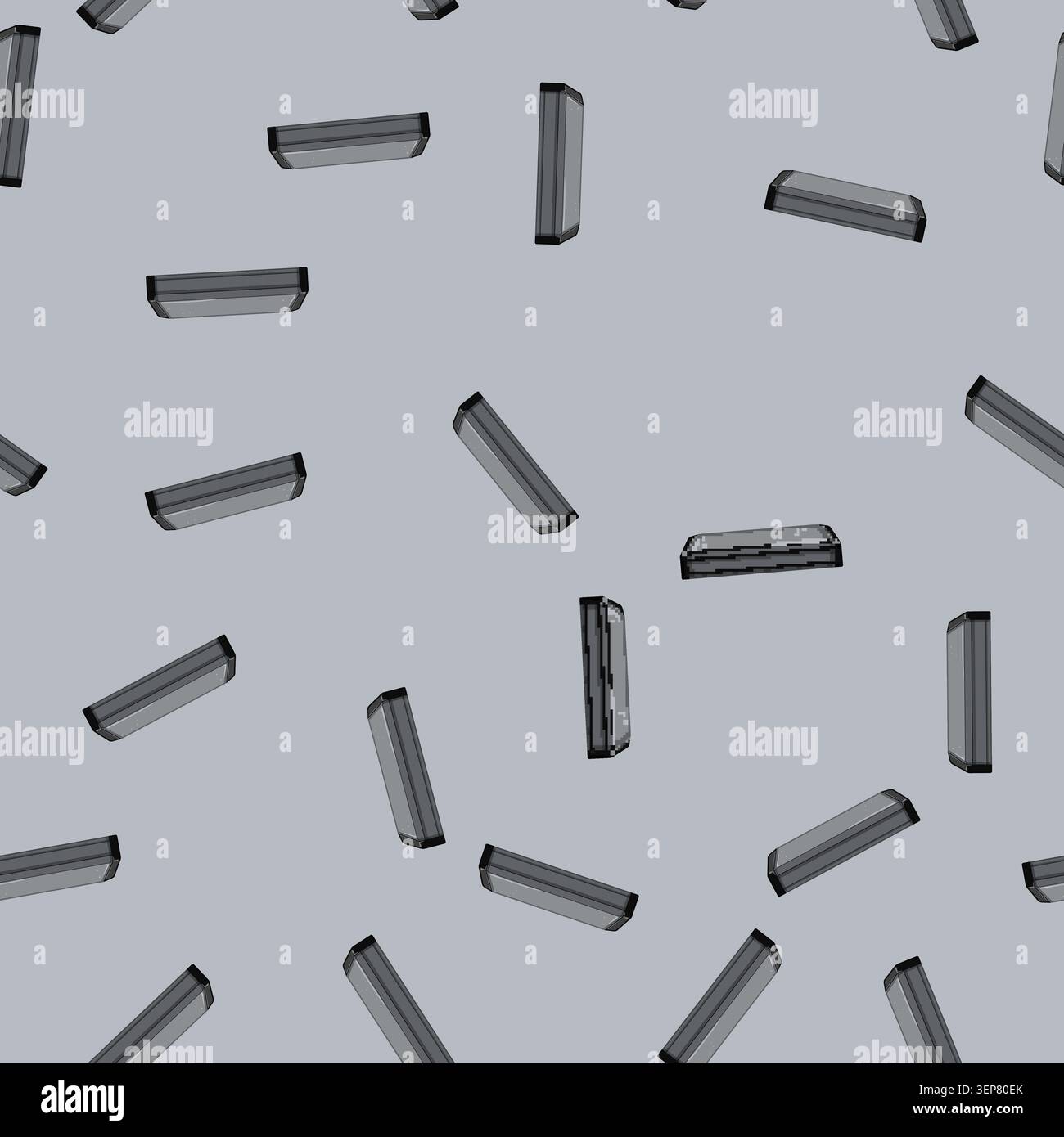 seamless pattern machine scanner document cartoon. copier copy, digital fax machine scanner document sign vector Stock Vector