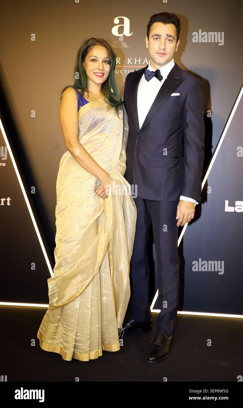 MUMBAI, INDIA - JUNE 13: Lekha Washington and Imran Khan attend the 25 ...