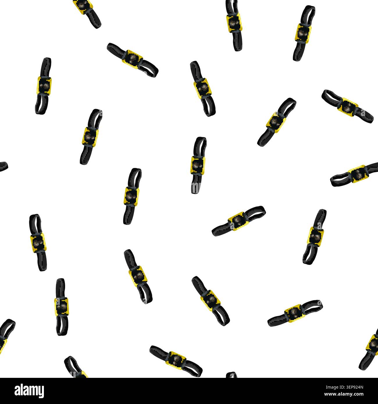 pattern flash headlamp flashlight cartoon. flash headlamp flashlight sign vector Stock Vector