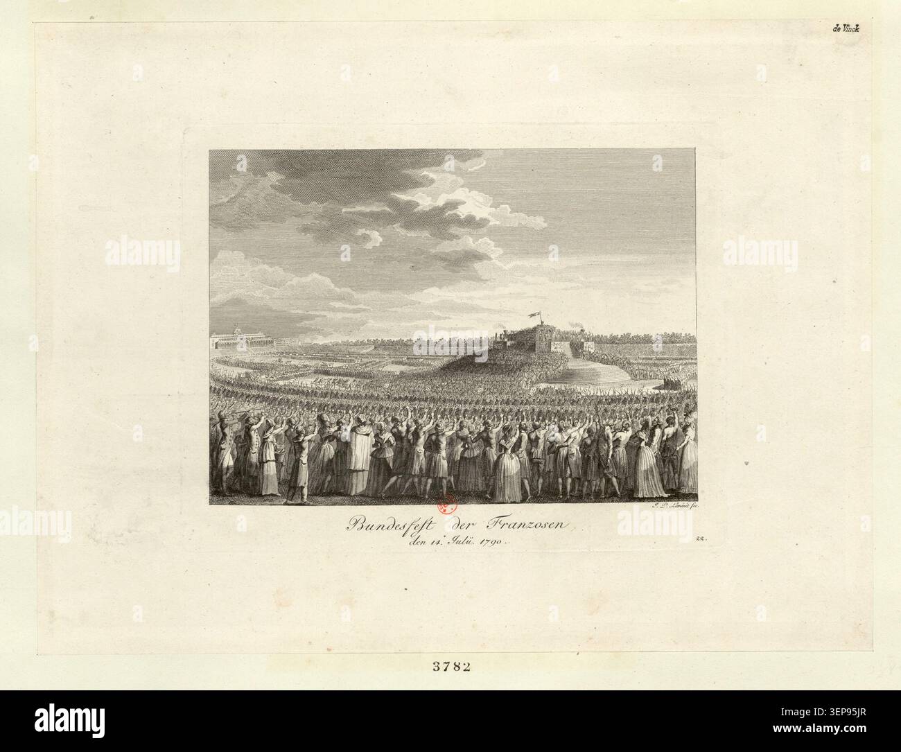 FESTIVAL OF THE FEDERATION, JULY 14, 1790 FIELD DE MARS Charles