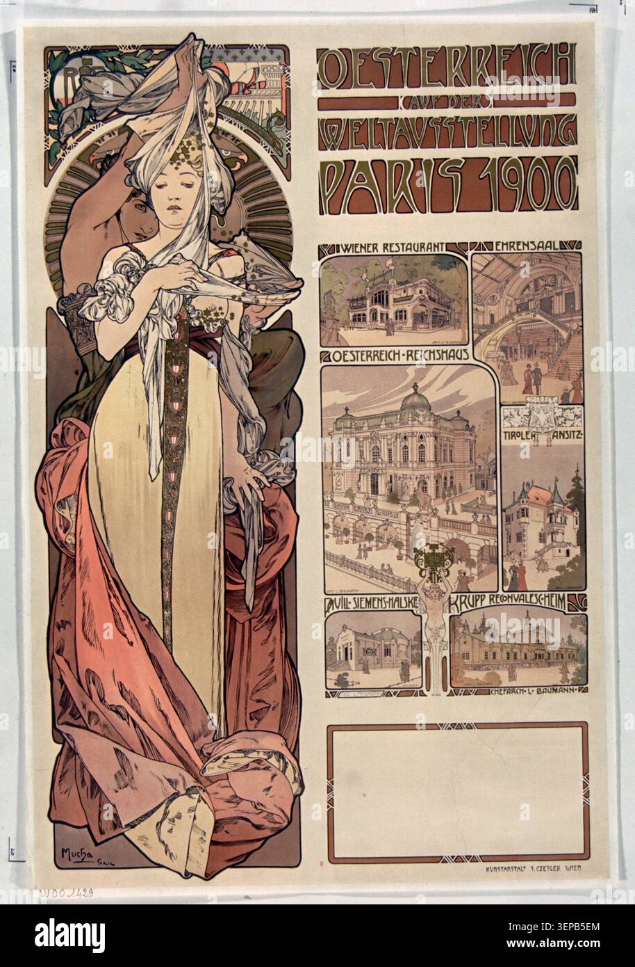 Paris exposition 1900 mucha hi-res stock photography and images Paris exposition 1900 mucha hi-res stock photography and images