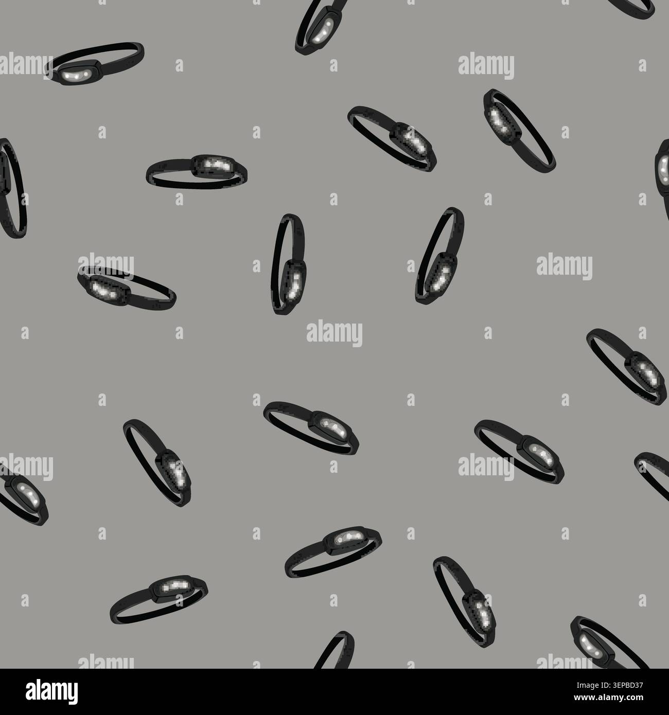 seamless pattern lamp headlamp flashlight cartoon. lamp headlamp flashlight sign vector Stock Vector