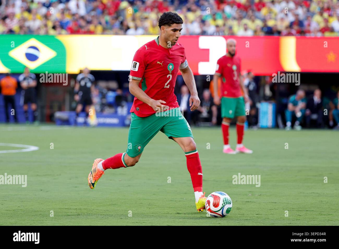 Achraf Hakimi 2 Of Morocco During The FIFA World Cup 2026 Group C Achraf Hakimi 2 Of Morocco During The FIFA World Cup 2026 Group C