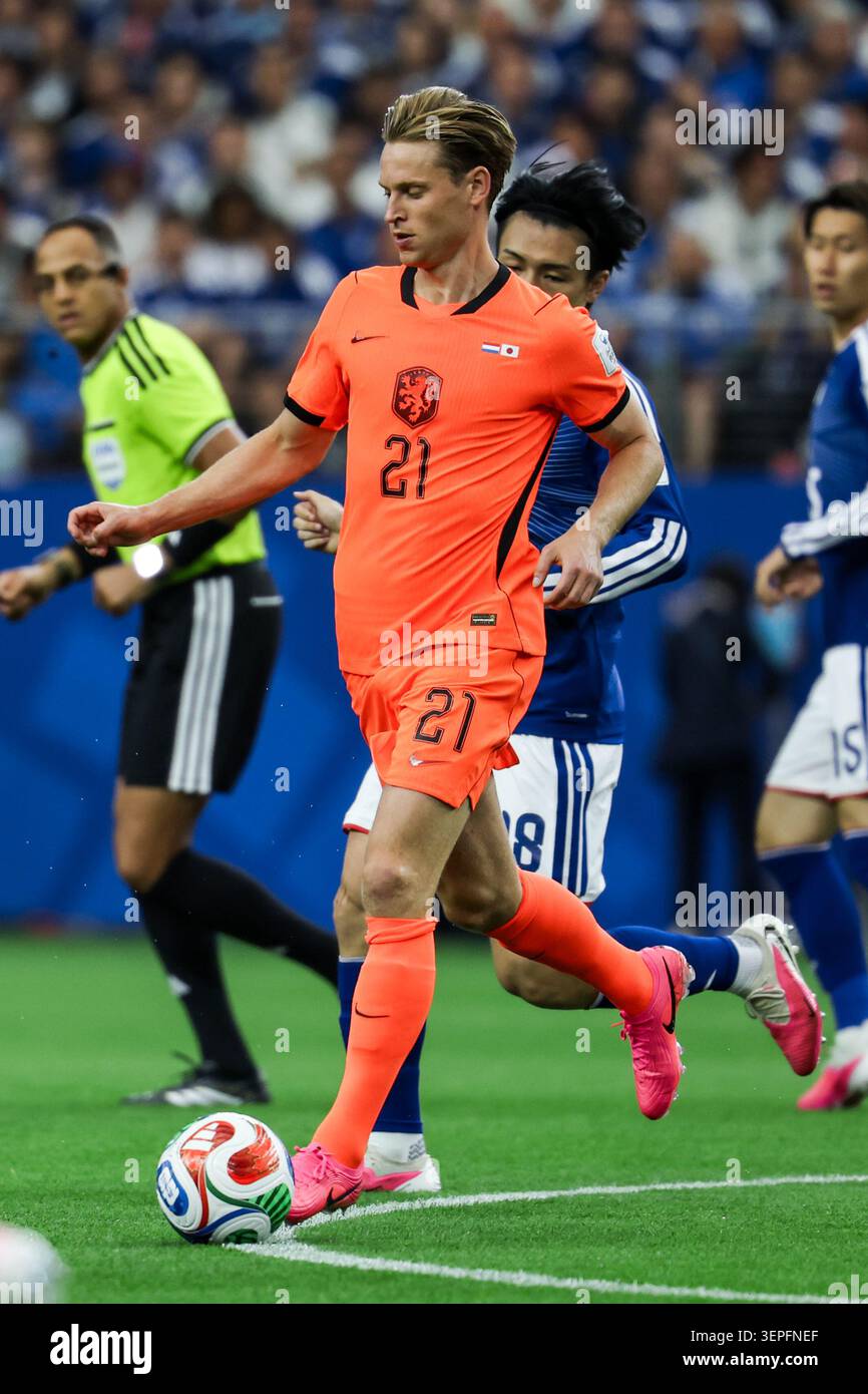 Arlington, United States. 14th June, 2026. Frenkie de Jong of