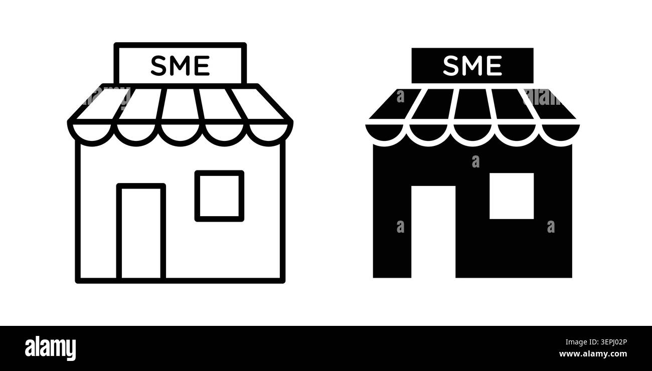 Sme logo design hi-res stock photography and images - Alamy