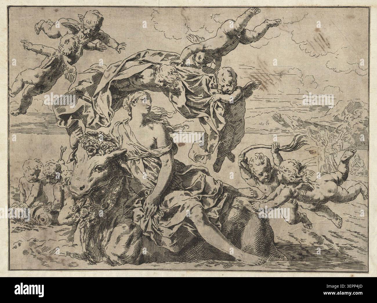 zevs visual kidnapping 希少ポスター Kidnapping of europa by zeus hi-res stock photography and images