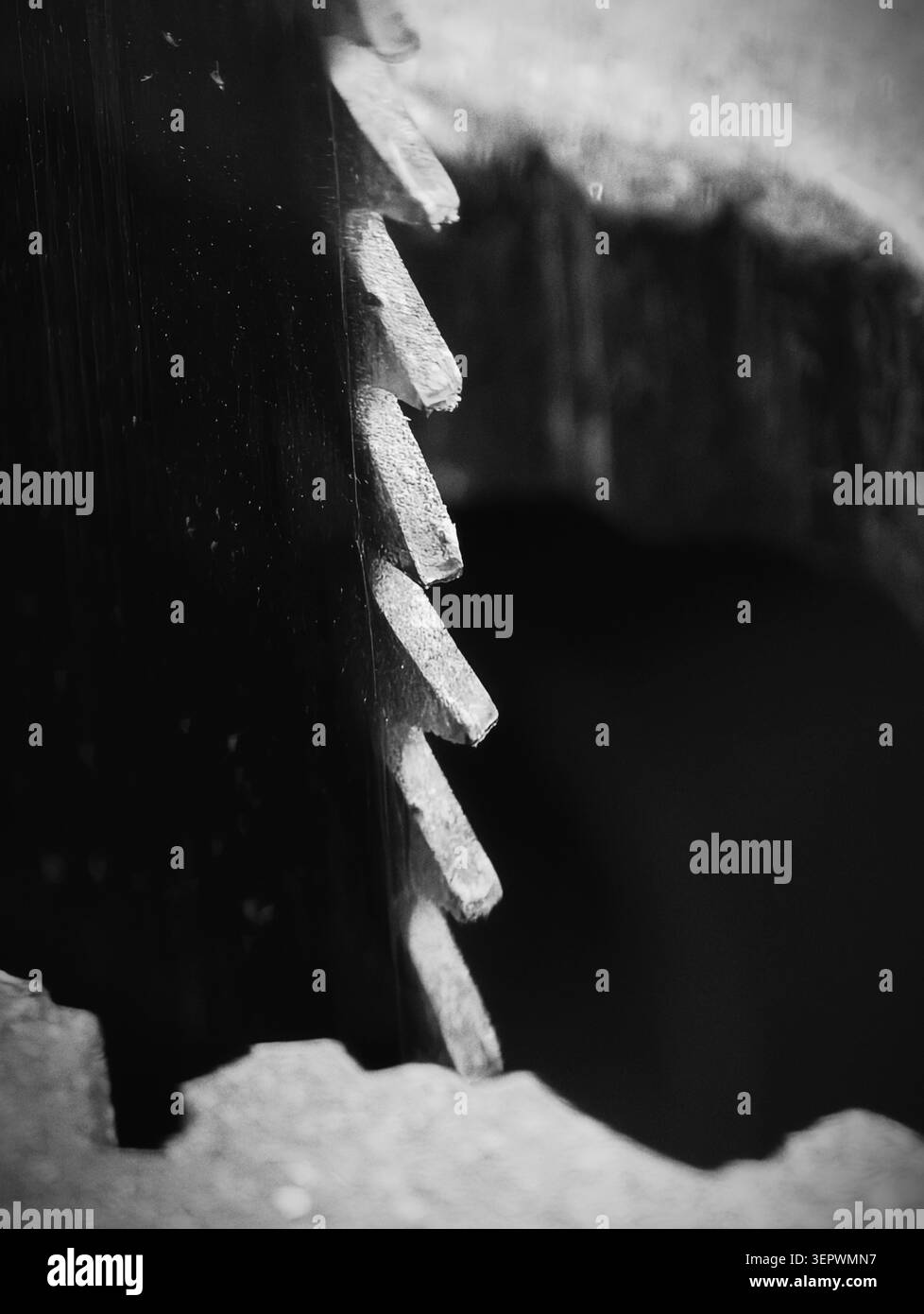 Dark circular object Black and White Stock Photos & Images - Alamy