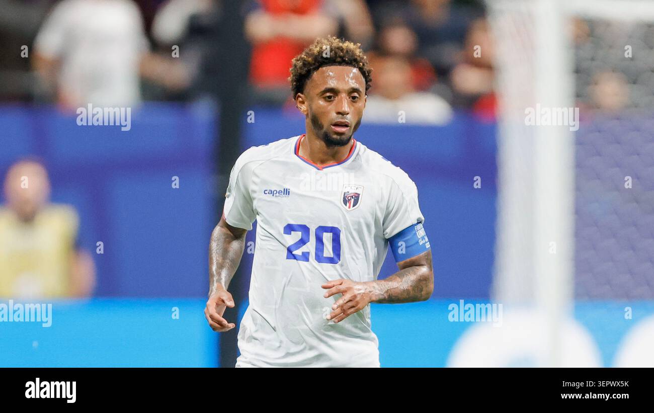 Rayan Mendassi Cabo Verde's Ryan Mendes during the World Cup Group H soccer match ...
