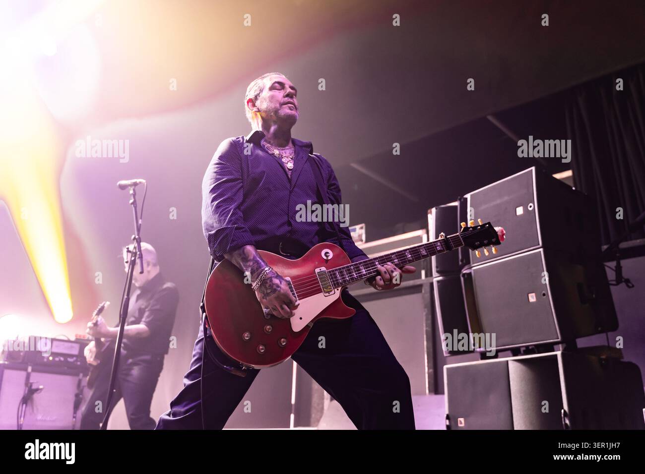 IPA85763299 - London: Social Distortion live at Koko. Pictured: Mike ...