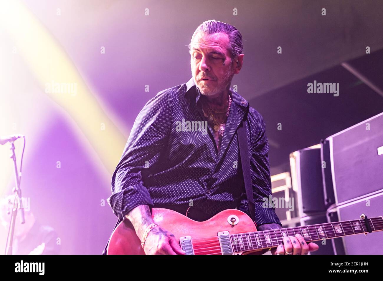 IPA85763312 - London: Social Distortion live at Koko. Pictured: Mike ...