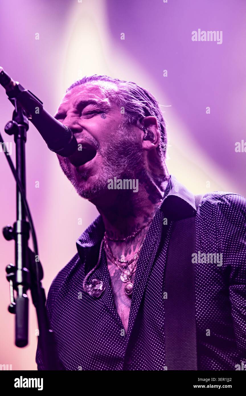 IPA85763397 - London: Social Distortion live at Koko. Pictured: Mike ...