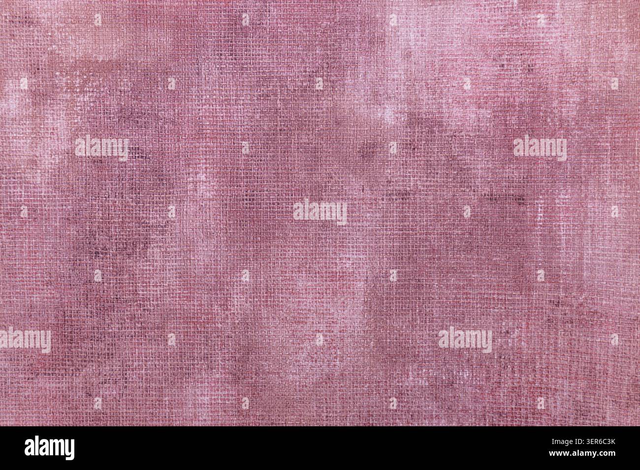 Pink textured fabric material close up background Stock Photo