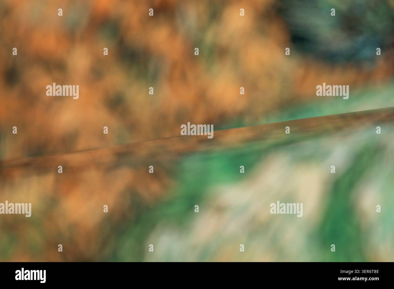 Abstract soft focus wafer edge presenting tranquil technology background creating bokeh Stock Photo