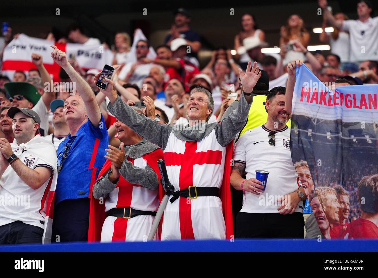 England Fans Following The FIFA World Cup Group L Match At The Dallas england-fans-following-the-fifa-world-cup-group-l-match-at-the-dallas