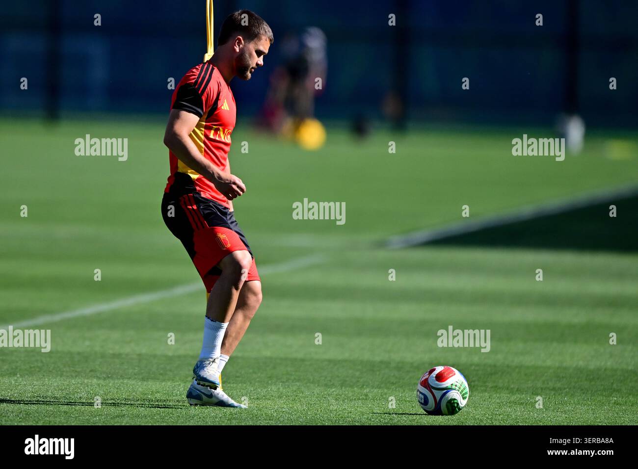 Belgium s Nicolas Raskin Pictured During A Training Of Belgian National belgium-s-nicolas-raskin-pictured-during-a-training-of-belgian-national