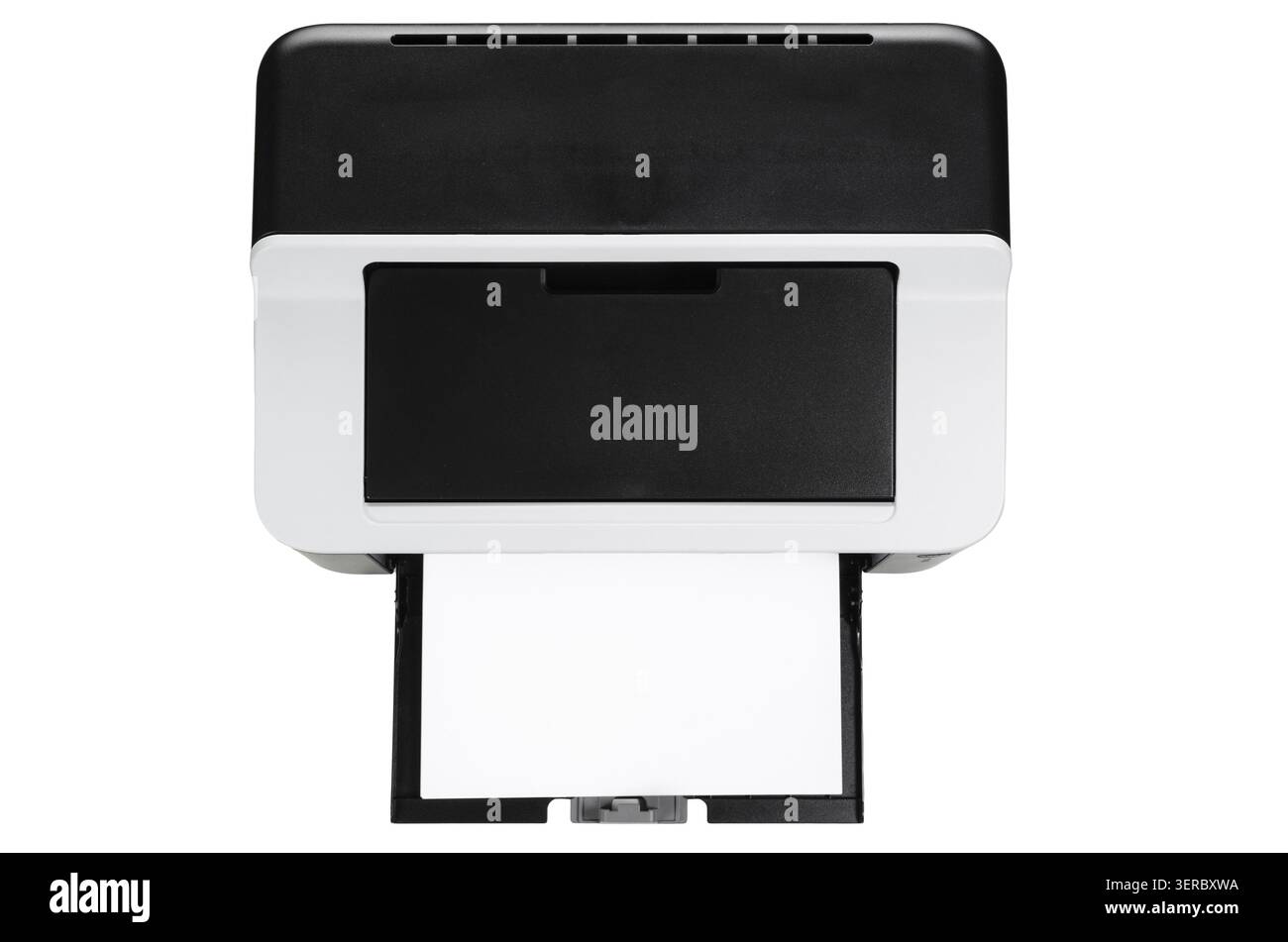 Compact laser home printer isolated on white background Stock Photo