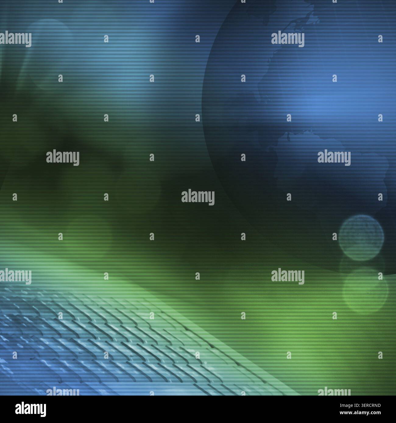Digital background with a world map for your design Stock Photo