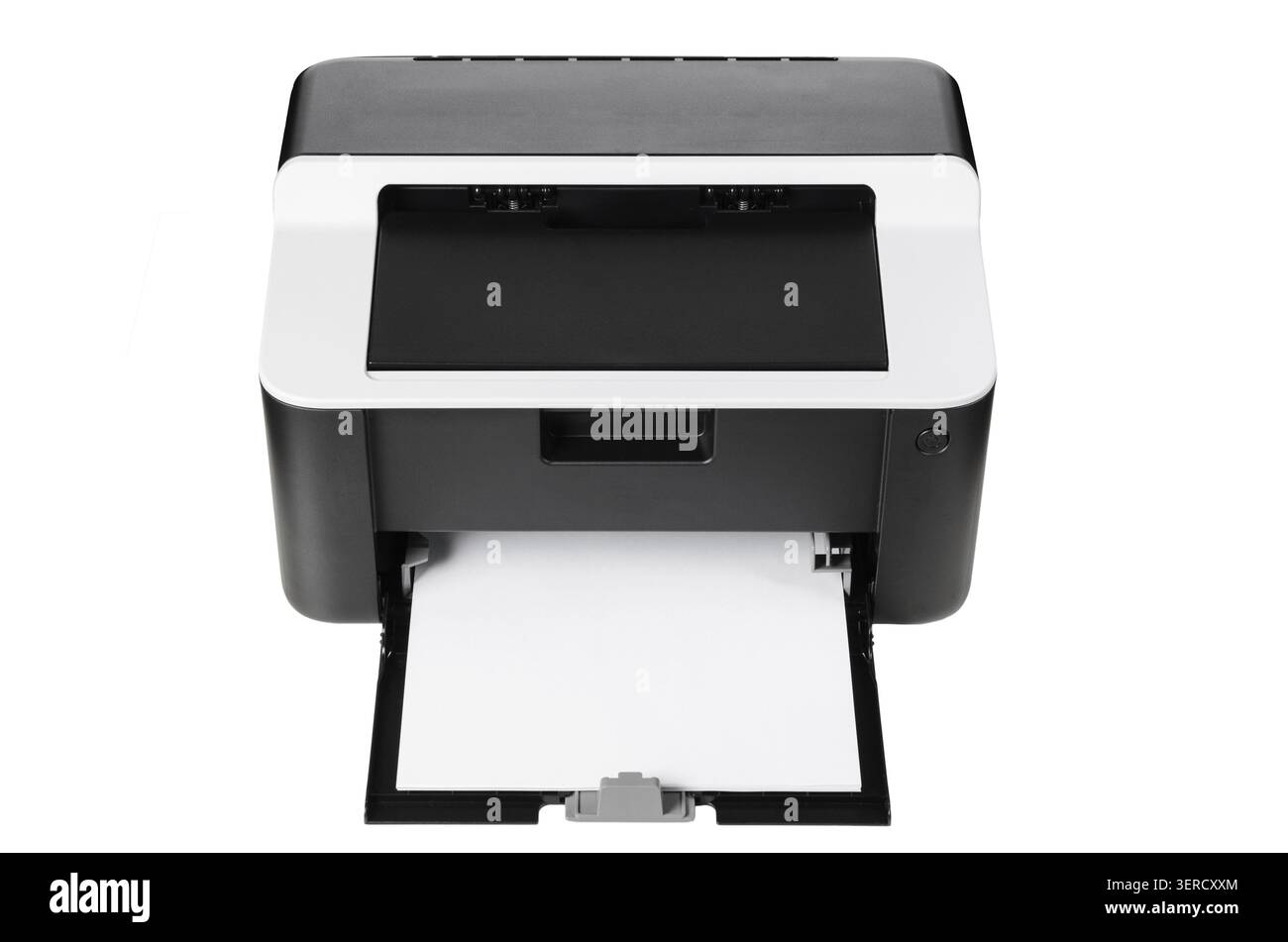 Compact laser home printer isolated on white background Stock Photo