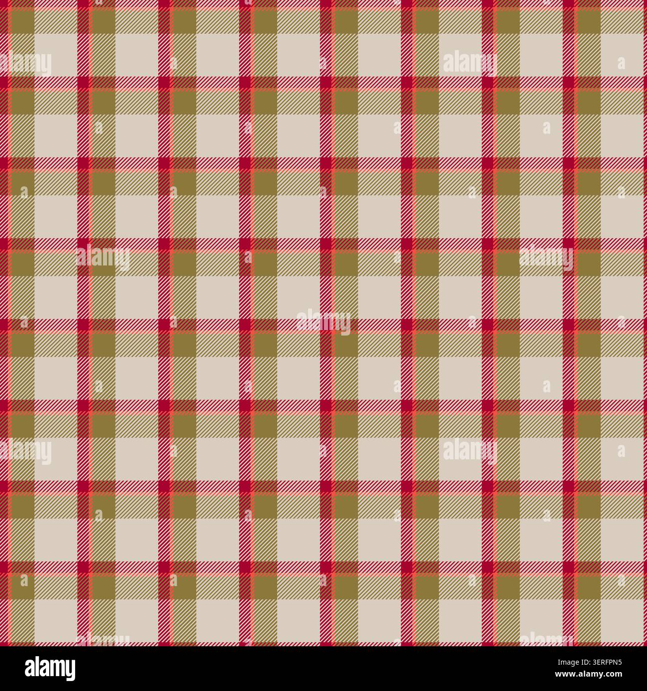 Mustard Navy Multicolored Plaid Tartan Pattern Stock Vector
