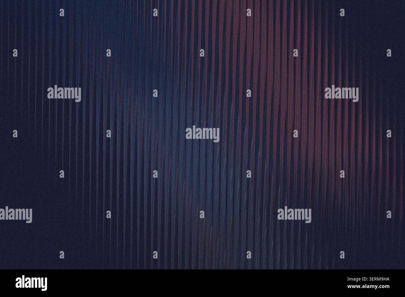 An abstract textured background featuring vertical ribbed lines with a deep, dark blue and subtle red gradient effect. Stock Photo