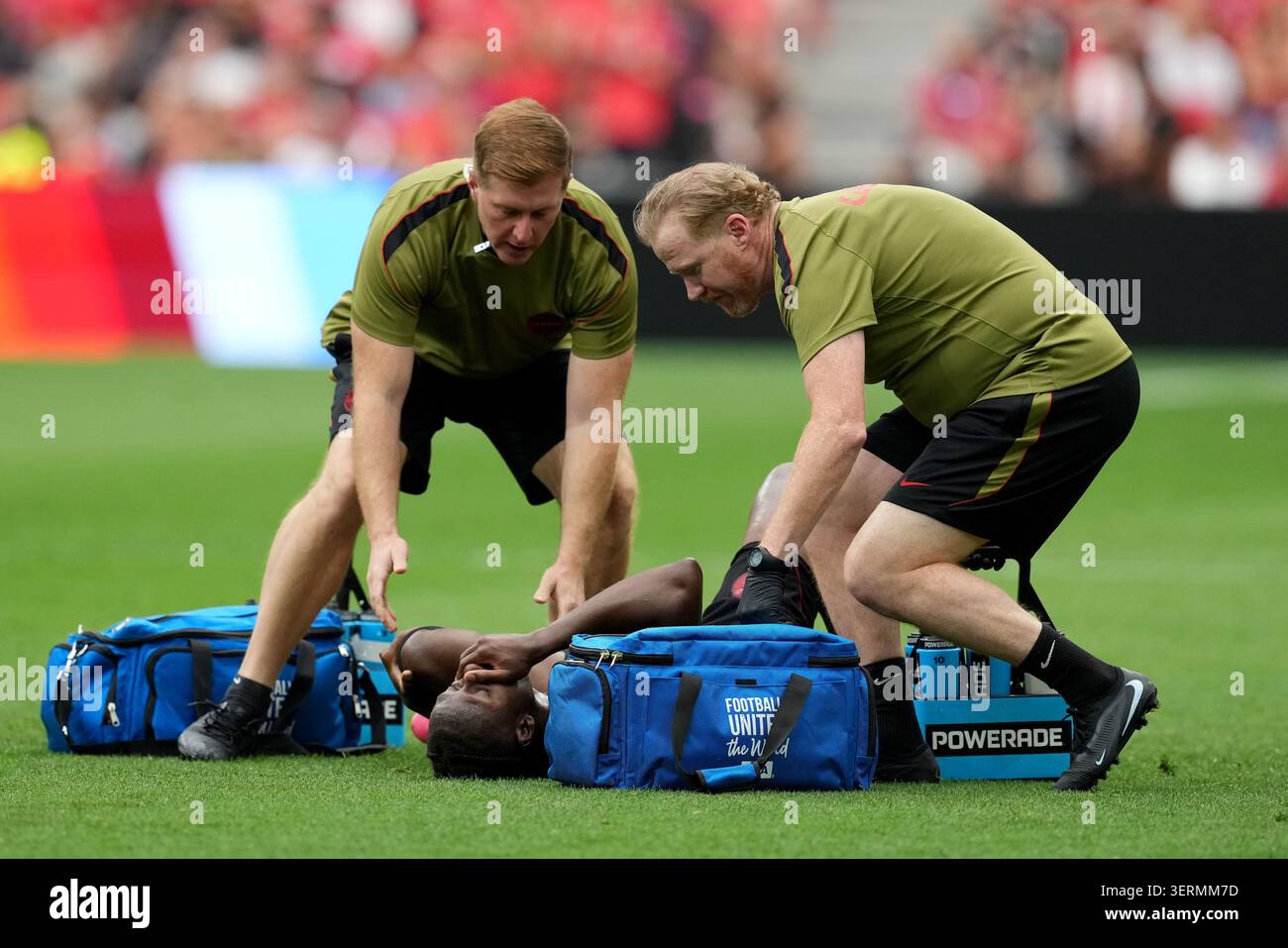Team Medical Staff Attend To Canada s Ismael Kone 8 After He Was team-medical-staff-attend-to-canada-s-ismael-kone-8-after-he-was