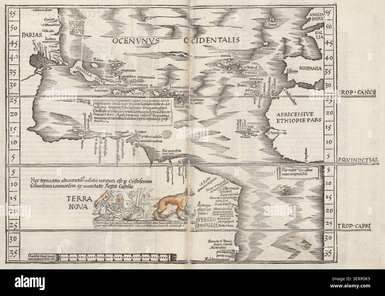 Map of the north atlantic ocean hi-res stock photography and images - Alamy