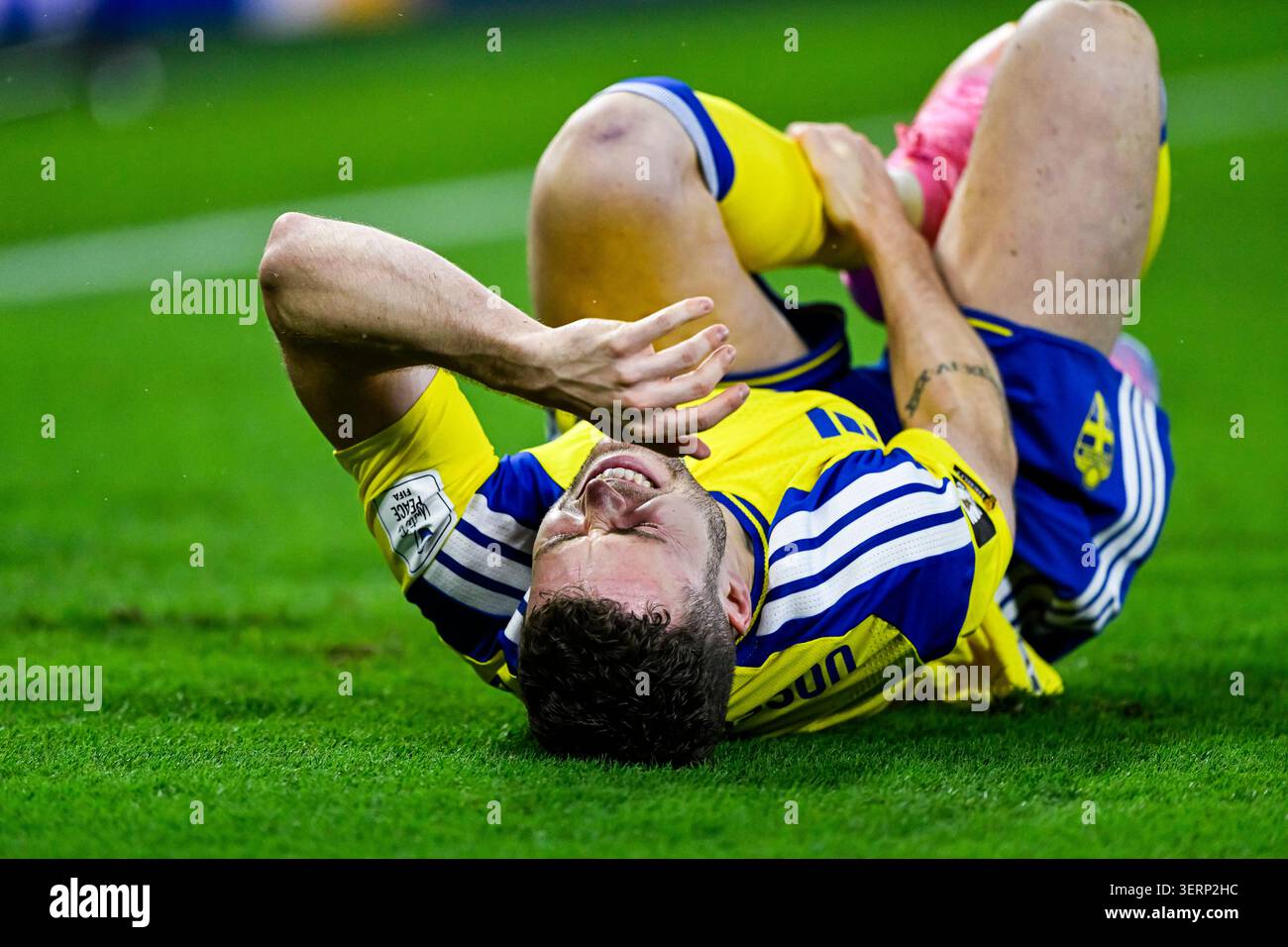 Monterrey Mexico June 14 Gabriel Gudmundsson Of Sweden Lies Injured monterrey-mexico-june-14-gabriel-gudmundsson-of-sweden-lies-injured