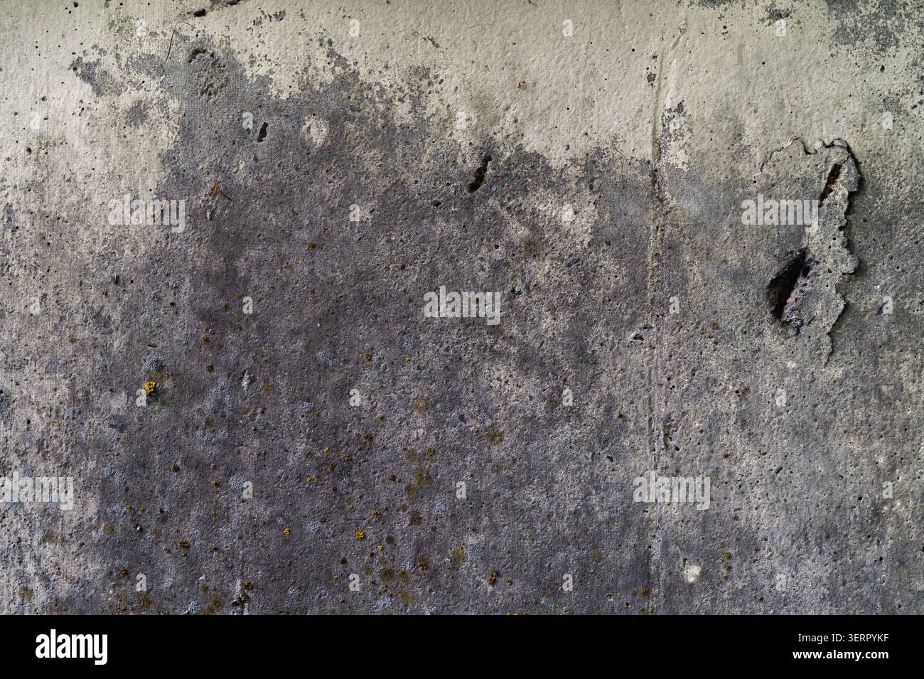 Industrial Grunge Texture Featuring Weathered Concrete Surface Stock Photo
